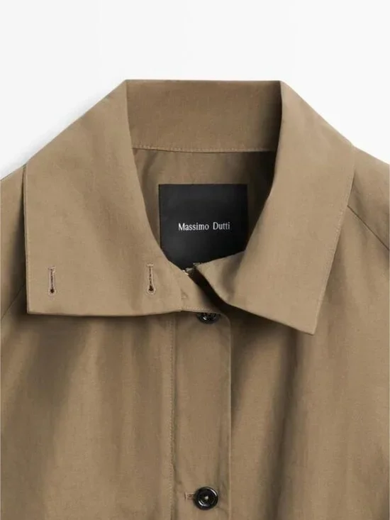 ZARA HIGH NECK BOMBER JACKET - Picture 7 of 7